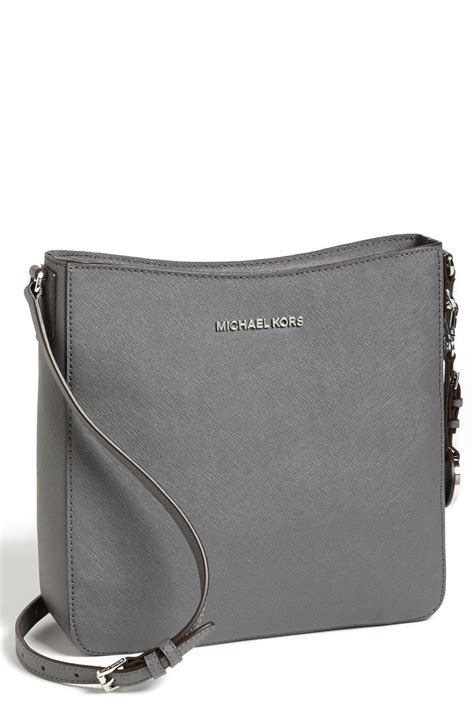 michael kors grey crossbody